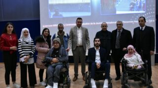 Ceremonie de celebration de la Journee Internationale des Personnes Handicapees le 03 12 202379