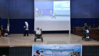 Ceremonie de celebration de la Journee Internationale des Personnes Handicapees le 03 12 202382