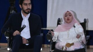 Ceremonie de celebration de la Journee Internationale des Personnes Handicapees le 03 12 202395