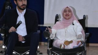 Ceremonie de celebration de la Journee Internationale des Personnes Handicapees le 03 12 202396