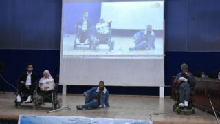 Ceremonie de celebration de la Journee Internationale des Personnes Handicapees le 03 12 202399