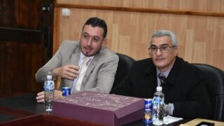 Instalation de monsieur DAICHE en qualite de chef de departement d architecture 03 12 202303