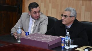 Instalation de monsieur DAICHE en qualite de chef de departement d architecture 03 12 202305