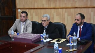 Instalation de monsieur DAICHE en qualite de chef de departement d architecture 03 12 202306