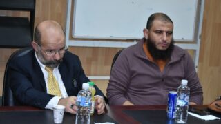 Instalation de monsieur DAICHE en qualite de chef de departement d architecture 03 12 202307