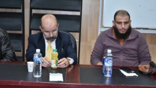 Instalation de monsieur DAICHE en qualite de chef de departement d architecture 03 12 202308