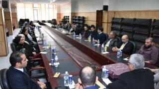 Instalation de monsieur DAICHE en qualite de chef de departement d architecture 03 12 202311