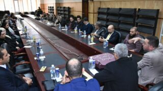 Instalation de monsieur DAICHE en qualite de chef de departement d architecture 03 12 202312