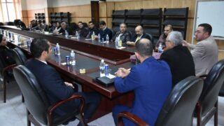 Instalation de monsieur DAICHE en qualite de chef de departement d architecture 03 12 202313