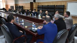 Instalation de monsieur DAICHE en qualite de chef de departement d architecture 03 12 202314