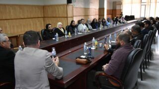 Instalation de monsieur DAICHE en qualite de chef de departement d architecture 03 12 202315