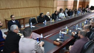 Instalation de monsieur DAICHE en qualite de chef de departement d architecture 03 12 202316