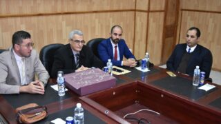 Instalation de monsieur DAICHE en qualite de chef de departement d architecture 03 12 202319