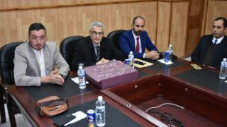 Instalation de monsieur DAICHE en qualite de chef de departement d architecture 03 12 202320