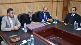 Instalation de monsieur DAICHE en qualite de chef de departement d architecture 03 12 202321