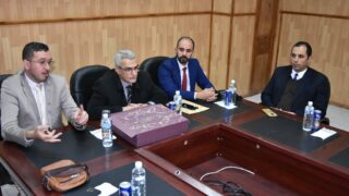 Instalation de monsieur DAICHE en qualite de chef de departement d architecture 03 12 202324