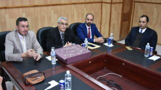 Instalation de monsieur DAICHE en qualite de chef de departement d architecture 03 12 202325