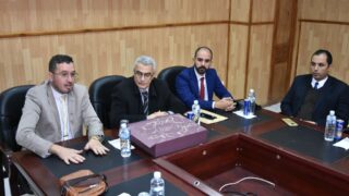 Instalation de monsieur DAICHE en qualite de chef de departement d architecture 03 12 202326