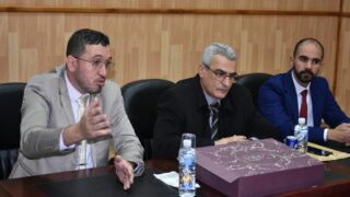 Instalation de monsieur DAICHE en qualite de chef de departement d architecture 03 12 202327