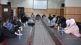 Instalation de monsieur DAICHE en qualite de chef de departement d architecture 03 12 202333