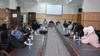 Instalation de monsieur DAICHE en qualite de chef de departement d architecture 03 12 202334