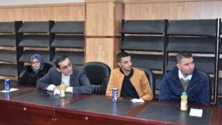 Instalation de monsieur DAICHE en qualite de chef de departement d architecture 03 12 202337