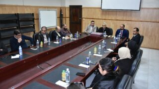 Instalation de monsieur DAICHE en qualite de chef de departement d architecture 03 12 202339