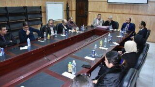 Instalation de monsieur DAICHE en qualite de chef de departement d architecture 03 12 202340