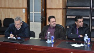 Instalation de monsieur DAICHE en qualite de chef de departement d architecture 03 12 202342