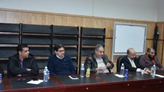 Instalation de monsieur DAICHE en qualite de chef de departement d architecture 03 12 202343