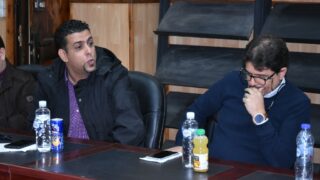 Instalation de monsieur DAICHE en qualite de chef de departement d architecture 03 12 202346