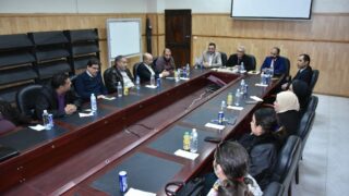 Instalation de monsieur DAICHE en qualite de chef de departement d architecture 03 12 202348