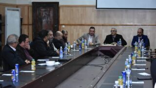 Instalation de monsieur DAICHE en qualite de chef de departement d architecture 03 12 202350