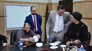 Instalation de monsieur DAICHE en qualite de chef de departement d architecture 03 12 202355