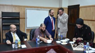 Instalation de monsieur DAICHE en qualite de chef de departement d architecture 03 12 202356