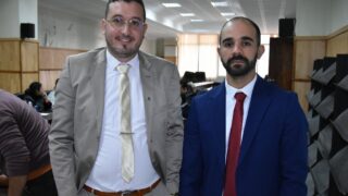 Instalation de monsieur DAICHE en qualite de chef de departement d architecture 03 12 202358