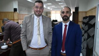 Instalation de monsieur DAICHE en qualite de chef de departement d architecture 03 12 202359