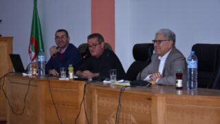 Conférence du Pr Benaouda LEBDAI. 15 La conference du Pr Benaouda LEBDAI sous le theme de l impotance de l histoire dans les litteratures postcoloniales 05 12 202326