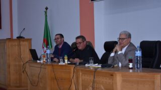 Conférence du Pr Benaouda LEBDAI. 18 La conference du Pr Benaouda LEBDAI sous le theme de l impotance de l histoire dans les litteratures postcoloniales 05 12 202327