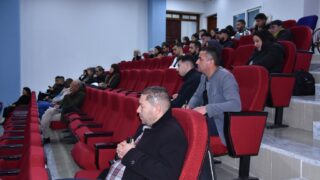 Conférence du Pr Benaouda LEBDAI. 29 La conference du Pr Benaouda LEBDAI sous le theme de l impotance de l histoire dans les litteratures postcoloniales 05 12 202338