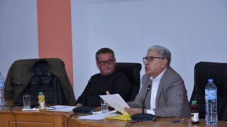 Conférence du Pr Benaouda LEBDAI. 46 La conference du Pr Benaouda LEBDAI sous le theme de l impotance de l histoire dans les litteratures postcoloniales 05 12 202358