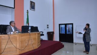 Conférence du Pr Benaouda LEBDAI. 62 La conference du Pr Benaouda LEBDAI sous le theme de l impotance de l histoire dans les litteratures postcoloniales 05 12 202368