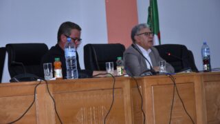 Conférence du Pr Benaouda LEBDAI. 67 La conference du Pr Benaouda LEBDAI sous le theme de l impotance de l histoire dans les litteratures postcoloniales 05 12 202370