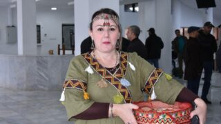 Celebration d Yennayer 2074 a l universite Abderrahmane Mira Bejaia par la faculte des lettres et des langues le 11 01 2024010