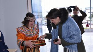 Celebration d Yennayer 2074 a l universite Abderrahmane Mira Bejaia par la faculte des lettres et des langues le 11 01 2024015