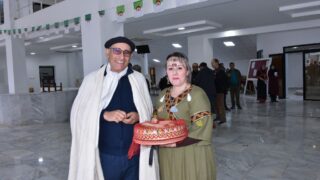 Celebration d Yennayer 2074 a l universite Abderrahmane Mira Bejaia par la faculte des lettres et des langues le 11 01 2024019
