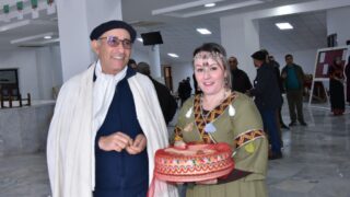 Celebration d Yennayer 2074 a l universite Abderrahmane Mira Bejaia par la faculte des lettres et des langues le 11 01 2024020
