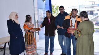 Celebration d Yennayer 2074 a l universite Abderrahmane Mira Bejaia par la faculte des lettres et des langues le 11 01 2024022