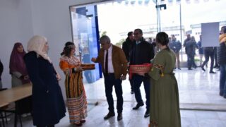 Celebration d Yennayer 2074 a l universite Abderrahmane Mira Bejaia par la faculte des lettres et des langues le 11 01 2024024