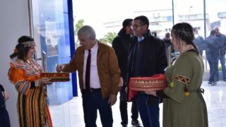 Celebration d Yennayer 2074 a l universite Abderrahmane Mira Bejaia par la faculte des lettres et des langues le 11 01 2024025